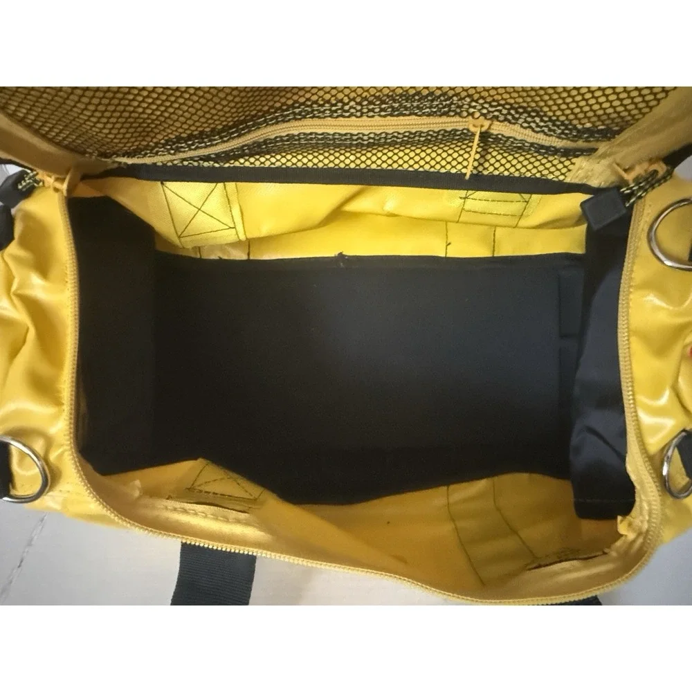 Bass Pro Shops Extreme Boat Bag Duffle Yellow Deck Tuff Waterproof 18x10x10